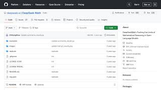 GitHub - deepseek-ai/DeepSeek-Math: DeepSeekMath: Pushing the Limits of... · Github.com · 2026