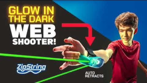ZipString Aracna | Glow-in-the-Dark Webshooter
