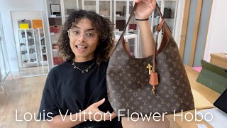 Louis Vuitton Monogram Canvas Flower Hobo