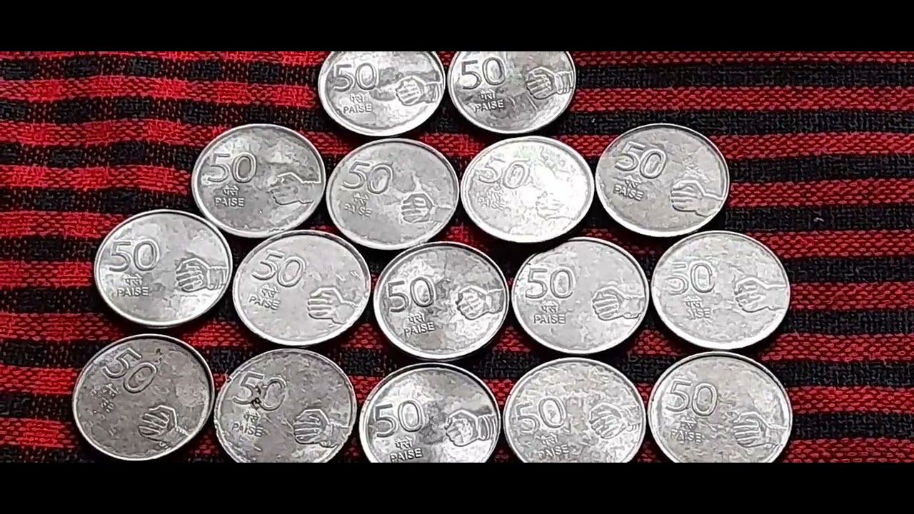 50 paise coins2008 and 2009