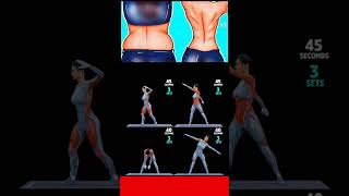 Fasting-Friendly Back Fat Workout - 12 Minutes #sleepyfit #transformation