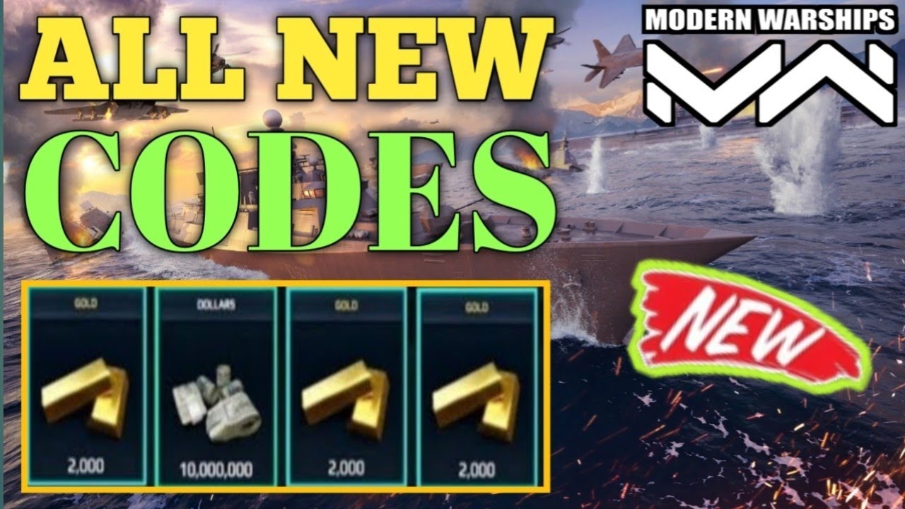 EVENT 🔥 NEW MODERN WARSHIPS PROMO CODES 2023 - MODERN WARSHIPS CODES ...