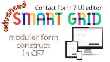 Modular form construct using the Smart grid-layout extension for Contact Form 7