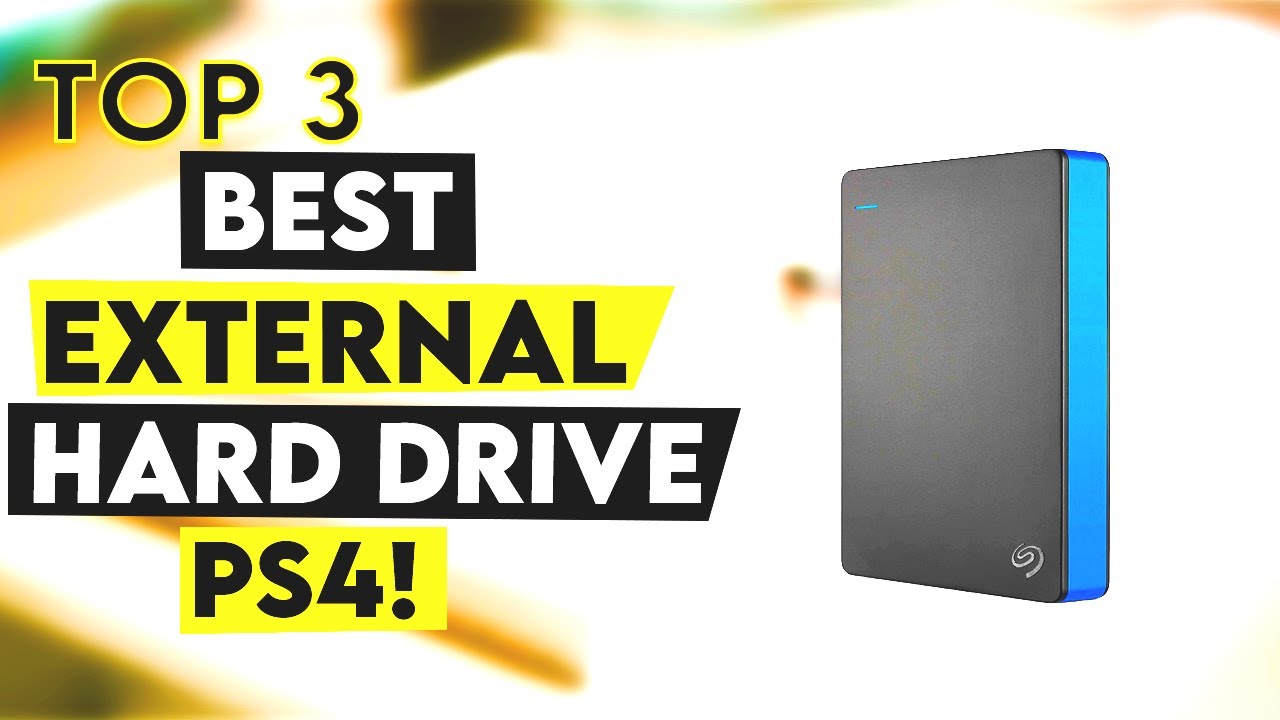 Top 3 Best External Hard Drive For PS4 2022!🔥✅