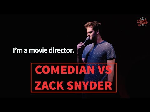Comedian vs Movie Director Zack Snyder  Crowdwork Standup Comedy