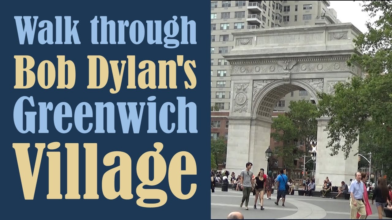Where Bob Dylan actually lived in New York City - Greenwich Village - Folk Music - Rock Music tour