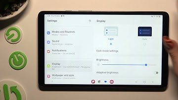 How to Turn On/Off Auto Brightness on SAMSUNG GALAXY TAB A9 – Adjust Display Settings