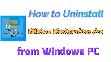 Hoe VMWare Workstation Pro van een Windows-pc te verwijderen