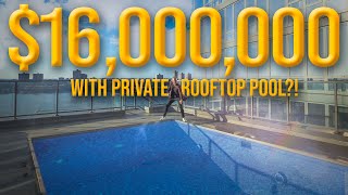Inside a $16 Million MASSIVE NYC APARTMENT with Private Pool | Ryan Serhant