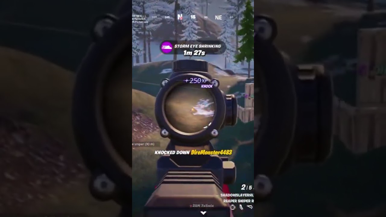 Fortnite Head Shot Snipe Ranked Kill 