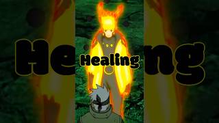 NARUTO's SIX PATH Sage Mode Healing Abilities recreates KAKASHI's Left Eye #shorts #naruto