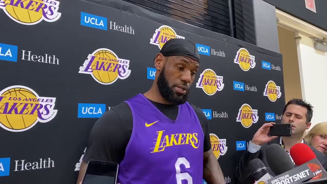 LeBron James didn’t directly answer whether he was at Kobe’s memorial