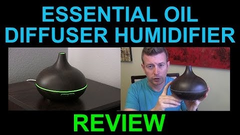 VicTsing Oil Diffuser Aromatherapy Humidifier for Essential Oils Ultrasonic Review