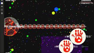 AGAR IO Linesplit X Linesplit X Linesplit TRICK%21 AGARIO POPSPLIT DESTRUCTION%21