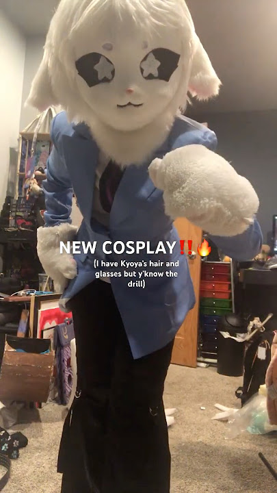 KYOYA OOTARI COSPLAY‼️💗 #ouranhighschoolhostclub #kyoya #animecosplay #cosplay #fursuit