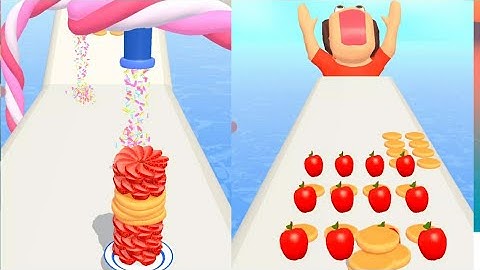 Pancake Run Level 8 - 10 ( Android &  IOS GamePlays )