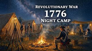 Revolutionary War Night Camp (1776) – 3 Hour Relaxing Historical Ambience for Sleep screenshot 5