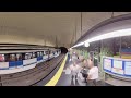 📍 4K 360° VR | Immersive Travel Experience | Estación de metro Retiro Salamanca Madrid España