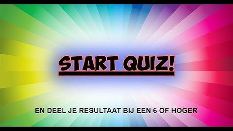 10 speciaal geselecteerde algemene kennis vragen!