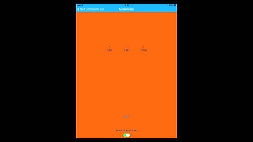 Swift Components Tour - Accelerometer