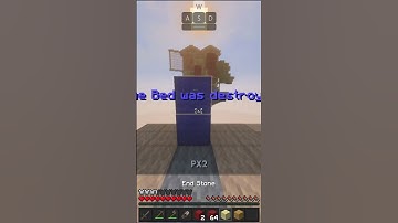 BRO ACTUALLY FELL #minecraft #mcpebridging #speedtelly #zeqa #speedtellybridge