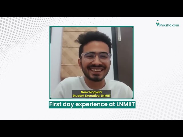 How is a Life of an LNMIIT Student?