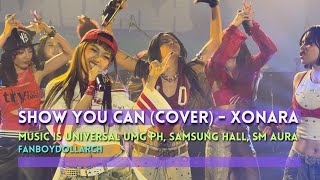 SHOW YOU CAN - XONARA Fancam - 260608 MUSIC IS UNIVERSAL, Samsung Hall, SM Aura - Fan Boy Doll Arch