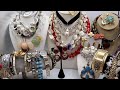 Fleatale's vintage 50 piece curated & signed costume jewelry lot