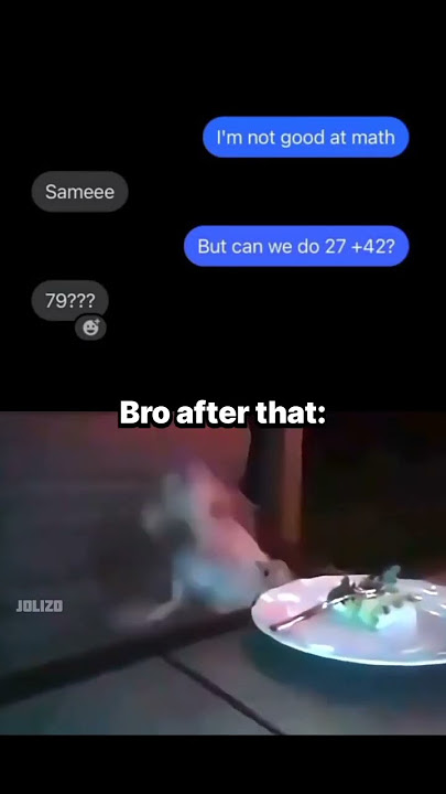 Bro got no chill 🥶