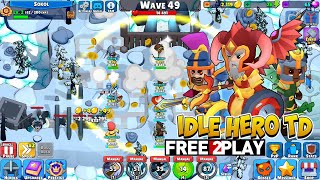 Idle Hero TD ✅Gameplay✅PC Steam Free to Play Idle game 2024