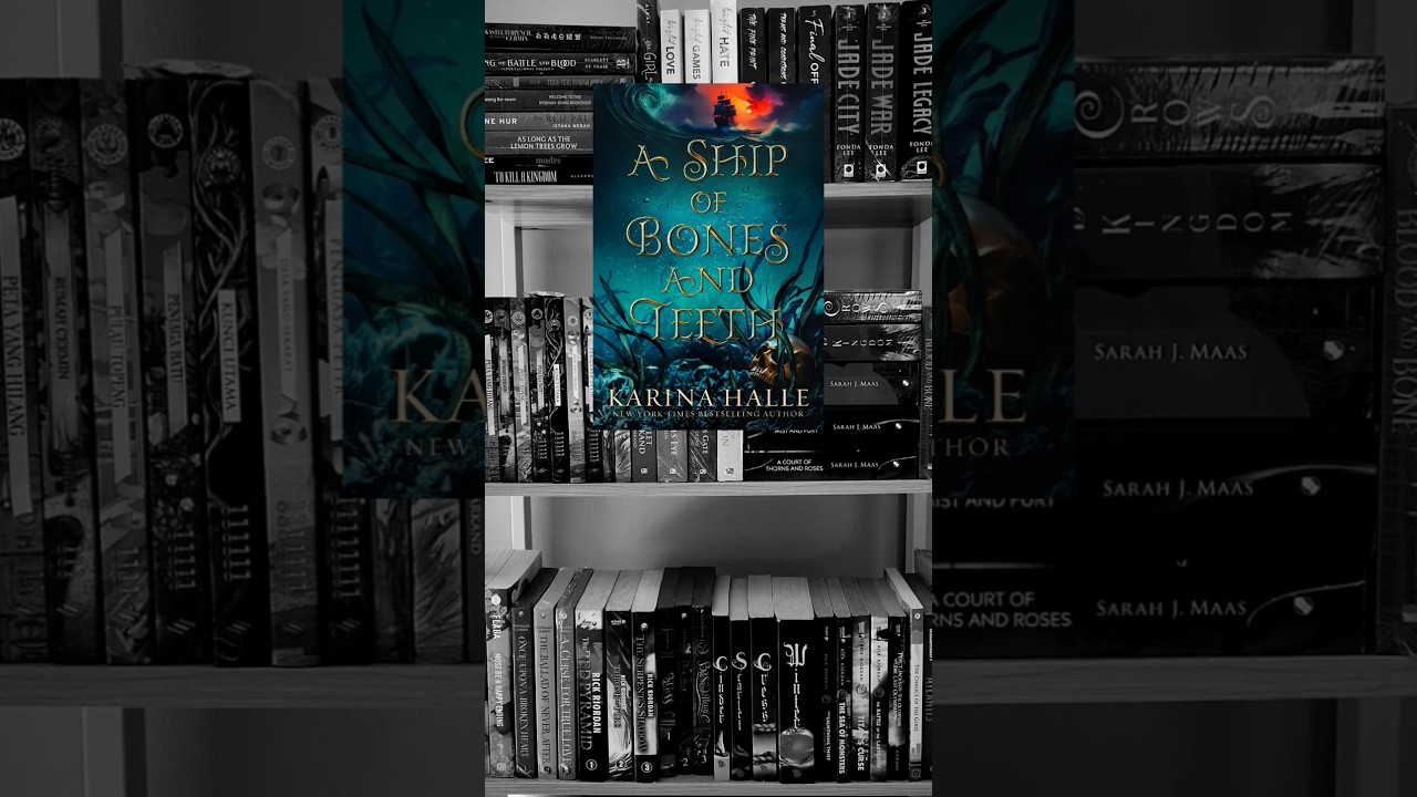 book aesthetics of A Ship of Bones and Teeths by Karina Halle 