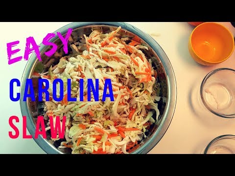 EASY Carolina Coleslaw