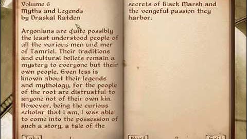 Myths And Legends (oblivion mod) Walkthrough