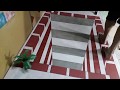 3D optical illusion Painting floor 3D mural effect 3D