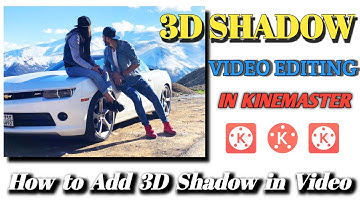How to add 3D Shadow effect in video background | video me 3D Shadow effect kaise lagaye