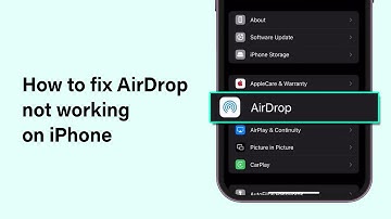 How To Fix AirDrop Not Working 2025 | Troubleshoot & Restore AirDrop On iPhone