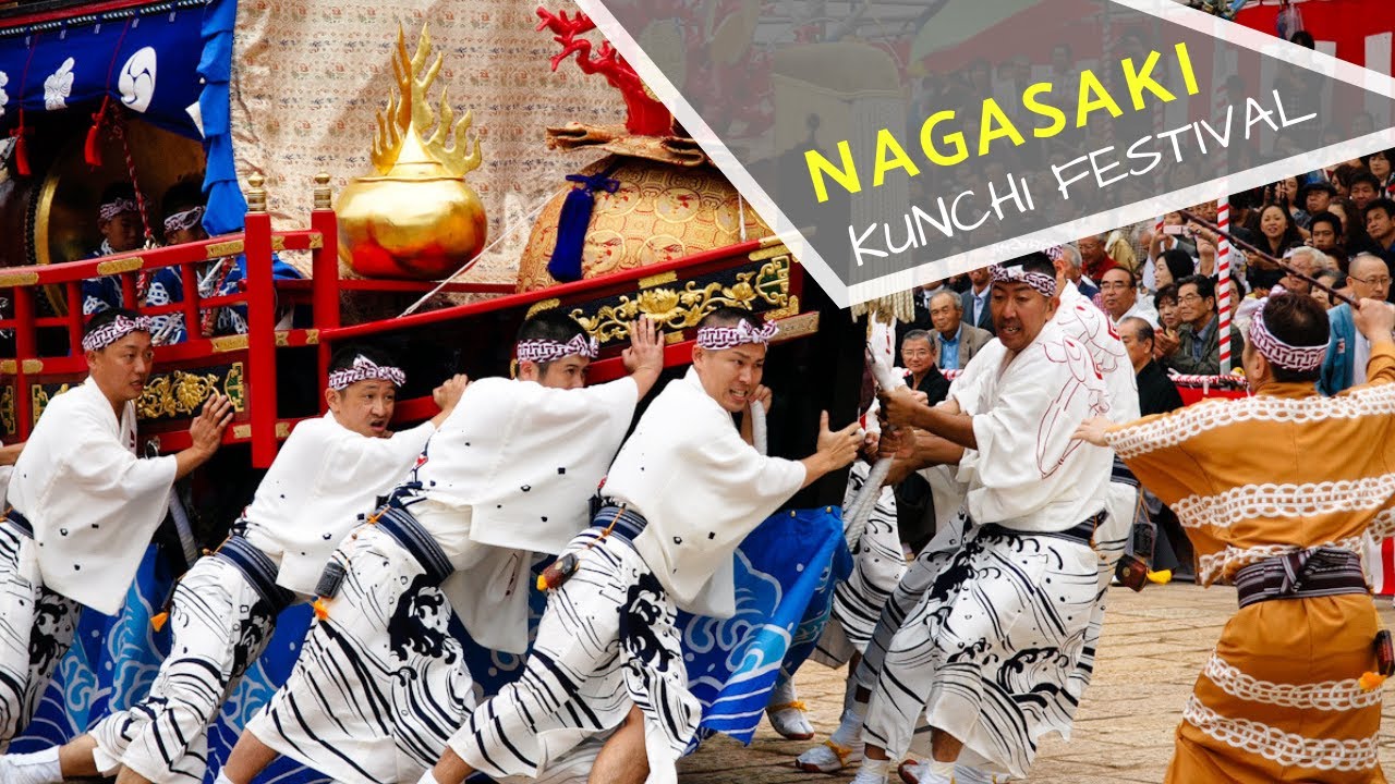 Traditional Festival In Japan Nagasaki Kunchi Traditional Festival In Japan Nagasaki Kunchi