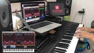Video thumbnail of "E FUNK SYNTH DEMO AUDIOLOUNGE BY MARIO DANIEL"
