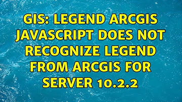GIS: Legend ArcGIS Javascript does not recognize Legend from ArcGIS for server 10.2.2