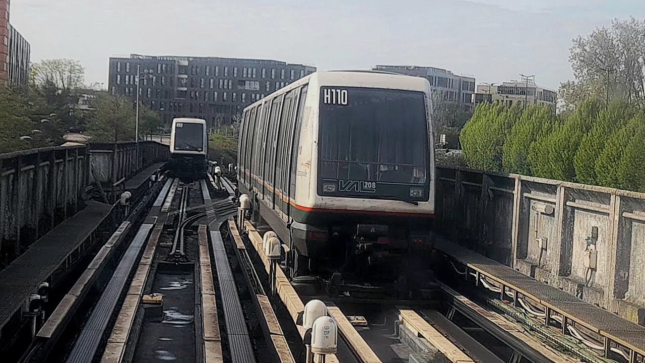 (MÉTRO) Ligne 1 Passages Station 4 Cantons Stade Pierre Mauroy