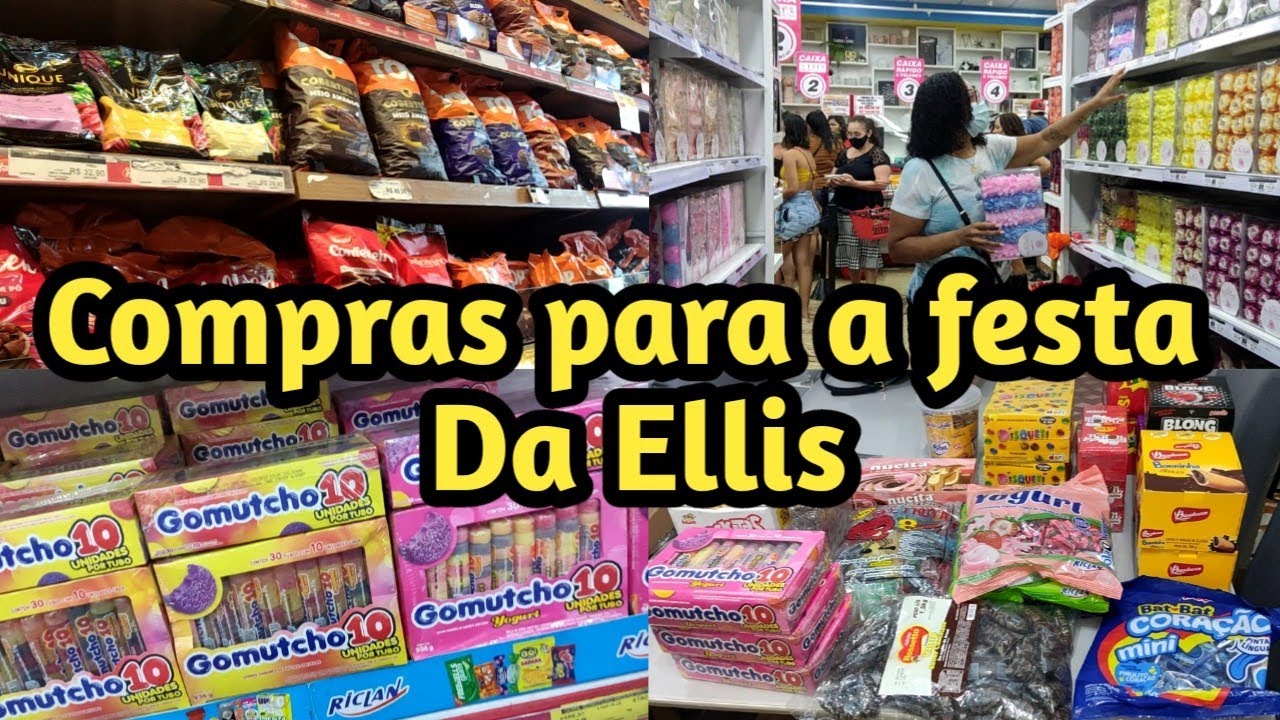 #2 Preparativos Compras para Festa da Ellis / Ellis 5 anos / Tema Dinossauro Rosa