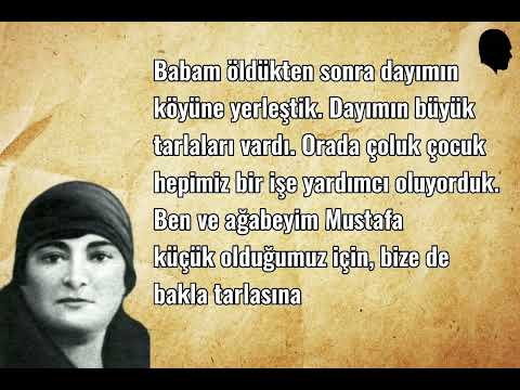 Atatürk'ün Çocukluğu - Atatürk'ün Anıları