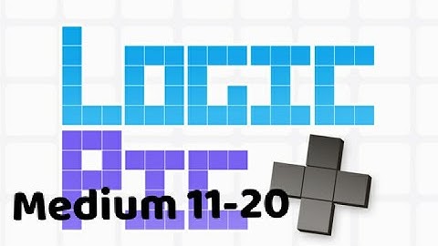 Logic Pic + walkthrough Medium level 11-20