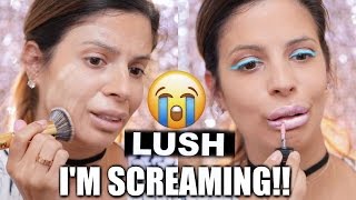 FULL FACE USING LUSH MAKEUP | HIT OR MISS?