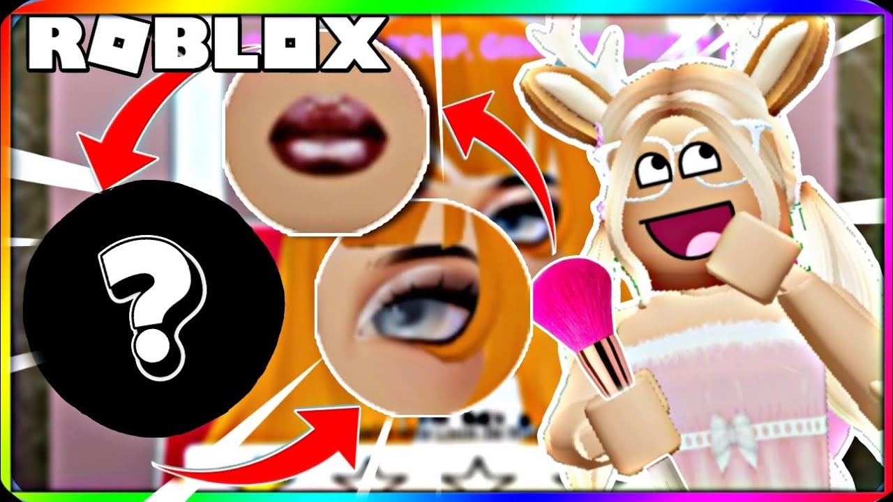 EU FAÇO A MELHOR MAQUIAGEM DO ROBLOX! 😱 