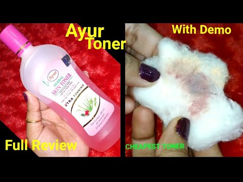 Download Ayur Herbal Skin Toner#Full Review with Demo#For Natural Glowing Skin#byebye Acne pimple#cheapest