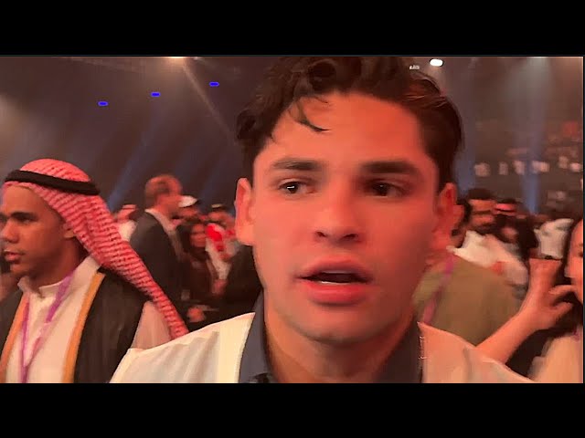 Ryan Garcia SHOCKED how Oleksandr Usyk HANDLED MUCH BIGGER Tyson Fury!