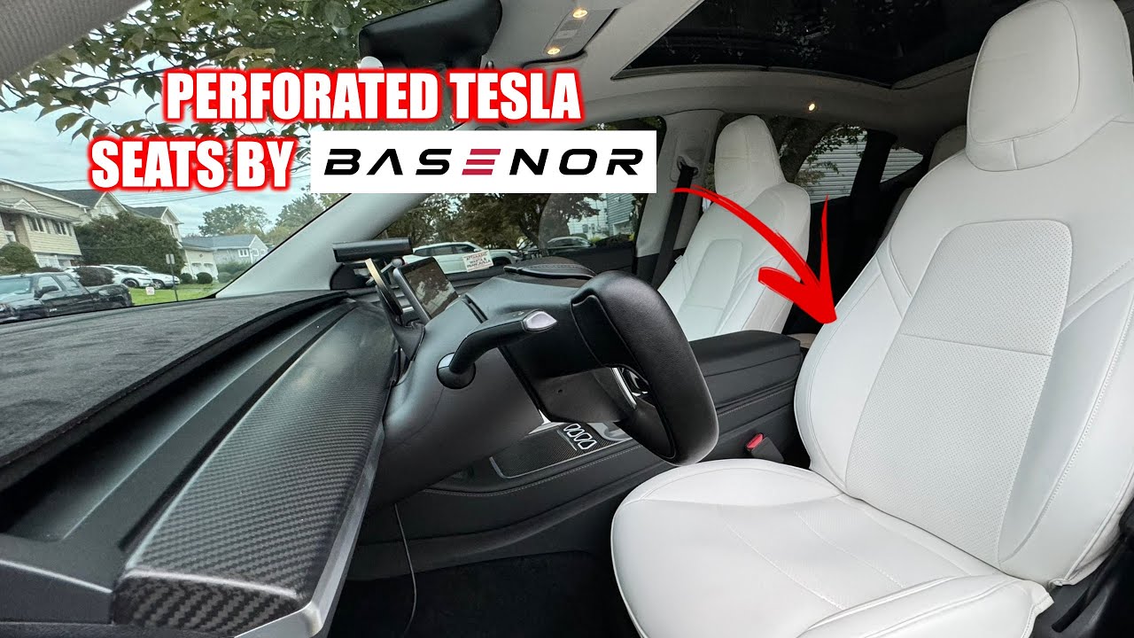 Linen Seat Cover Protector For Tesla Model 3 Model Y Car Interior