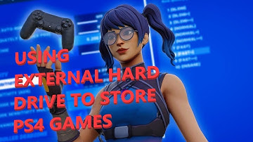 FORMATTING EXTERNAL HARD DRIVE TO STORE PS4 GAMES