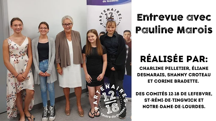 Entrevue complte avec Pauline Marois